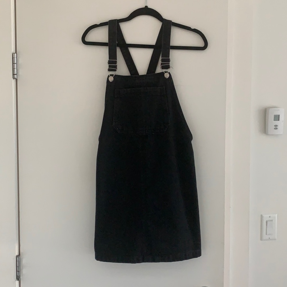 Topshop Overall Jean Dress